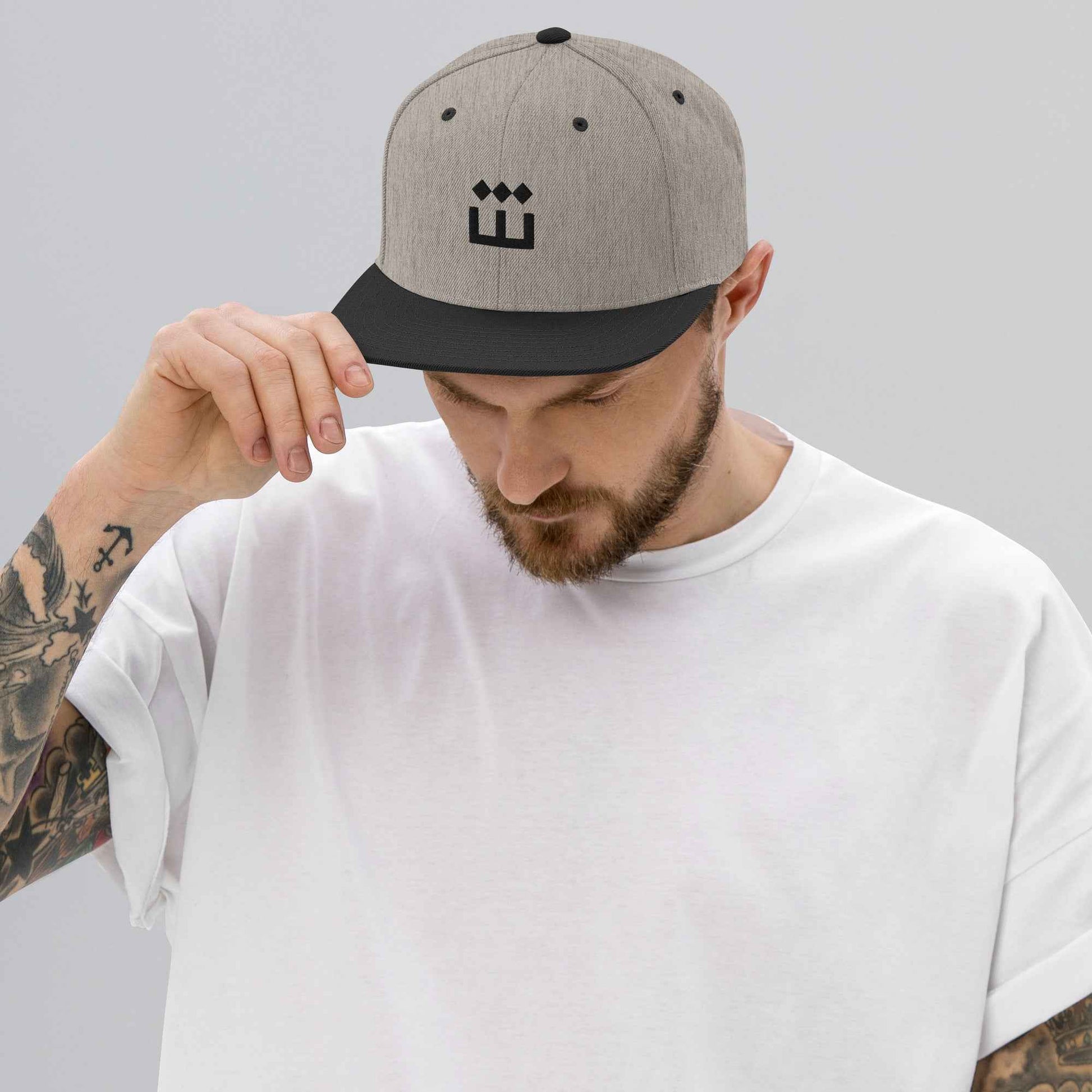 Sheeen Embroidered Snapback Hat