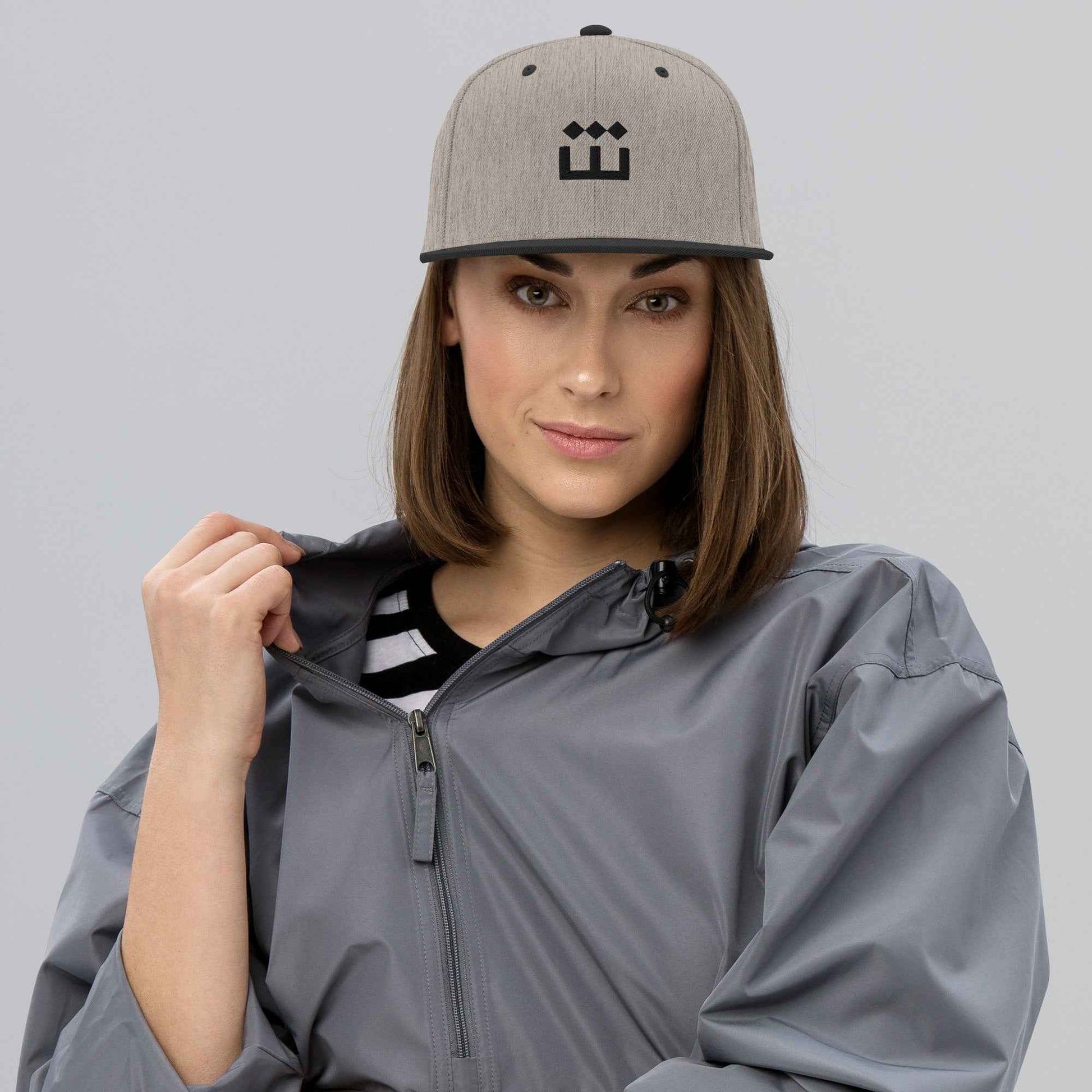 Sheeen Embroidered Snapback Hat