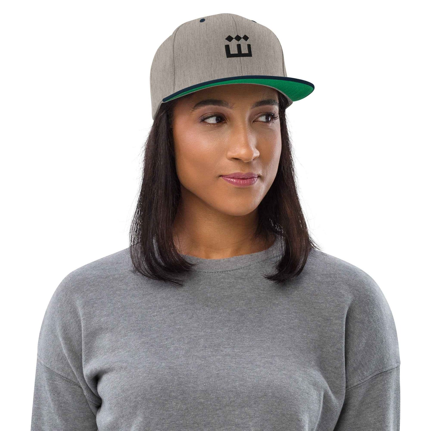 Sheeen Embroidered Snapback Hat