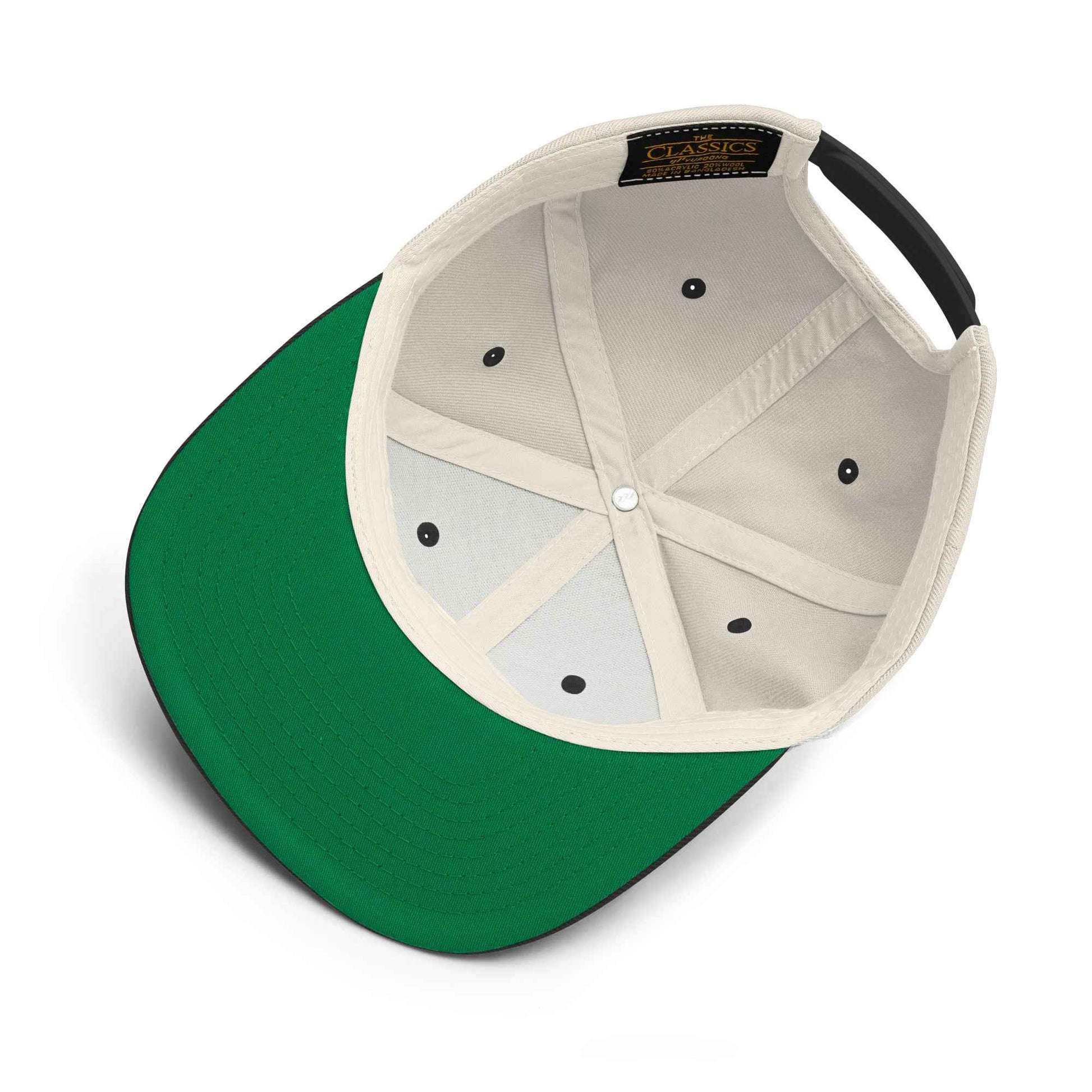 Sheeen Embroidered Snapback Hat