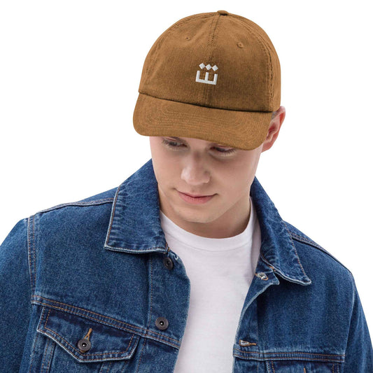 Sheeen Classic Embroidered Corduroy hat