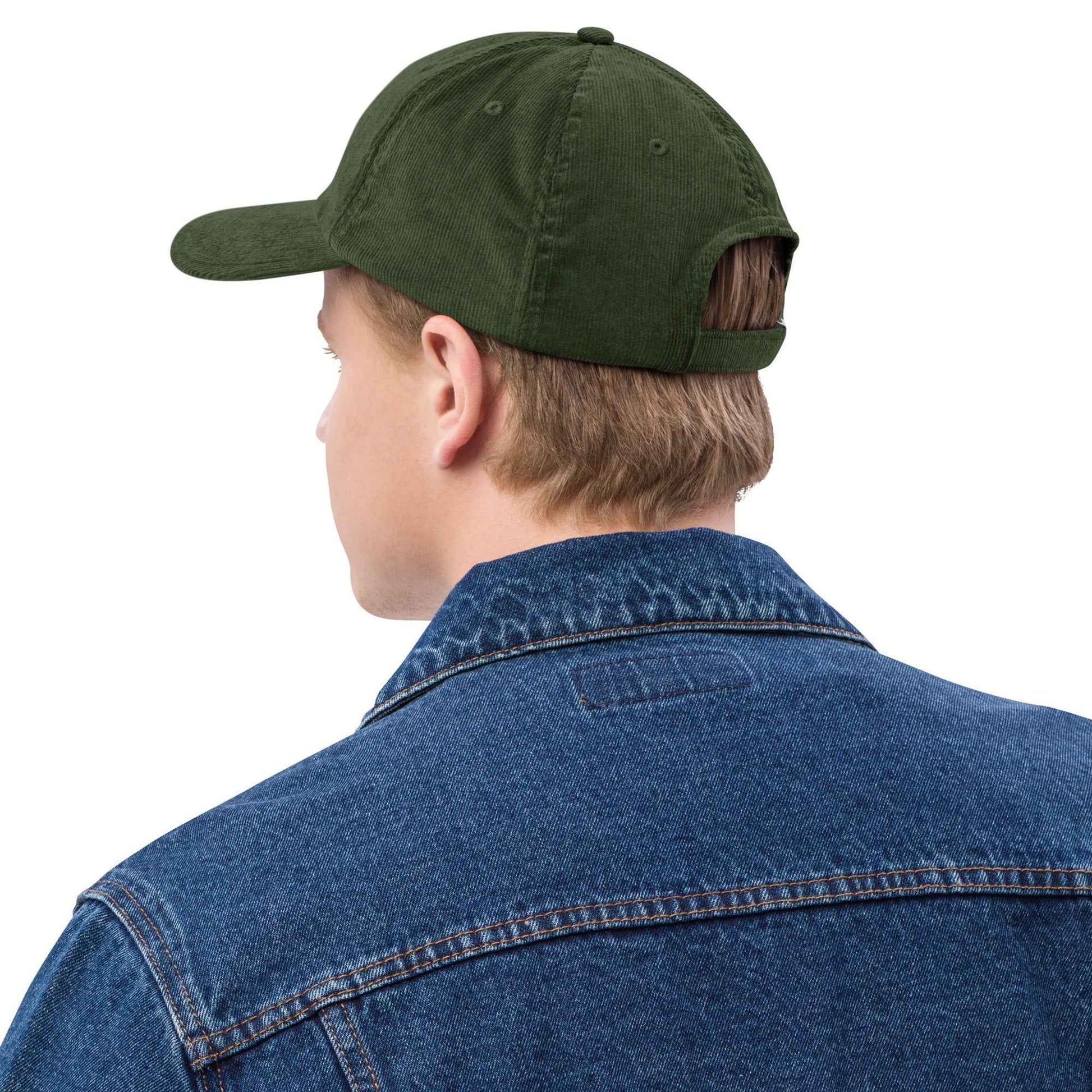 Sheeen Classic Embroidered Corduroy hat