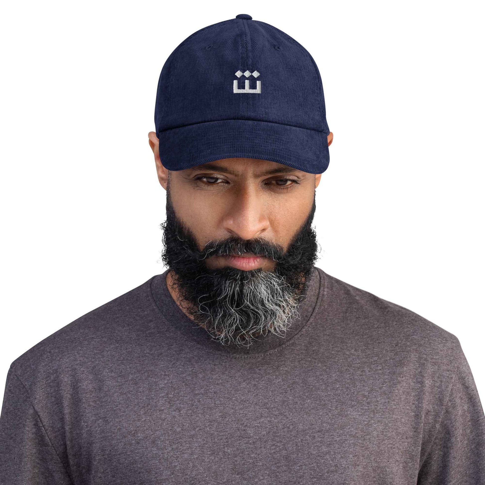 Sheeen Classic Embroidered Corduroy hat