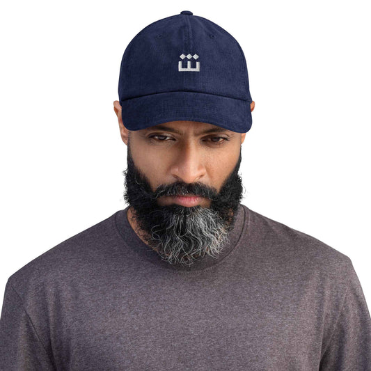 Sheeen Classic Embroidered Corduroy hat