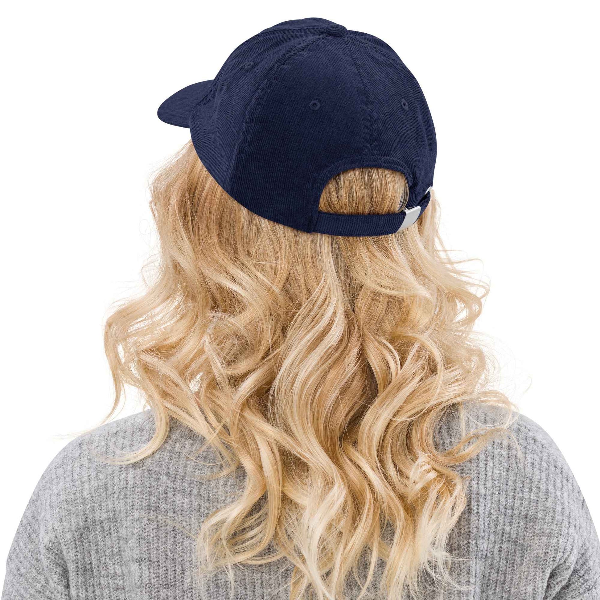 Sheeen Classic Embroidered Corduroy hat