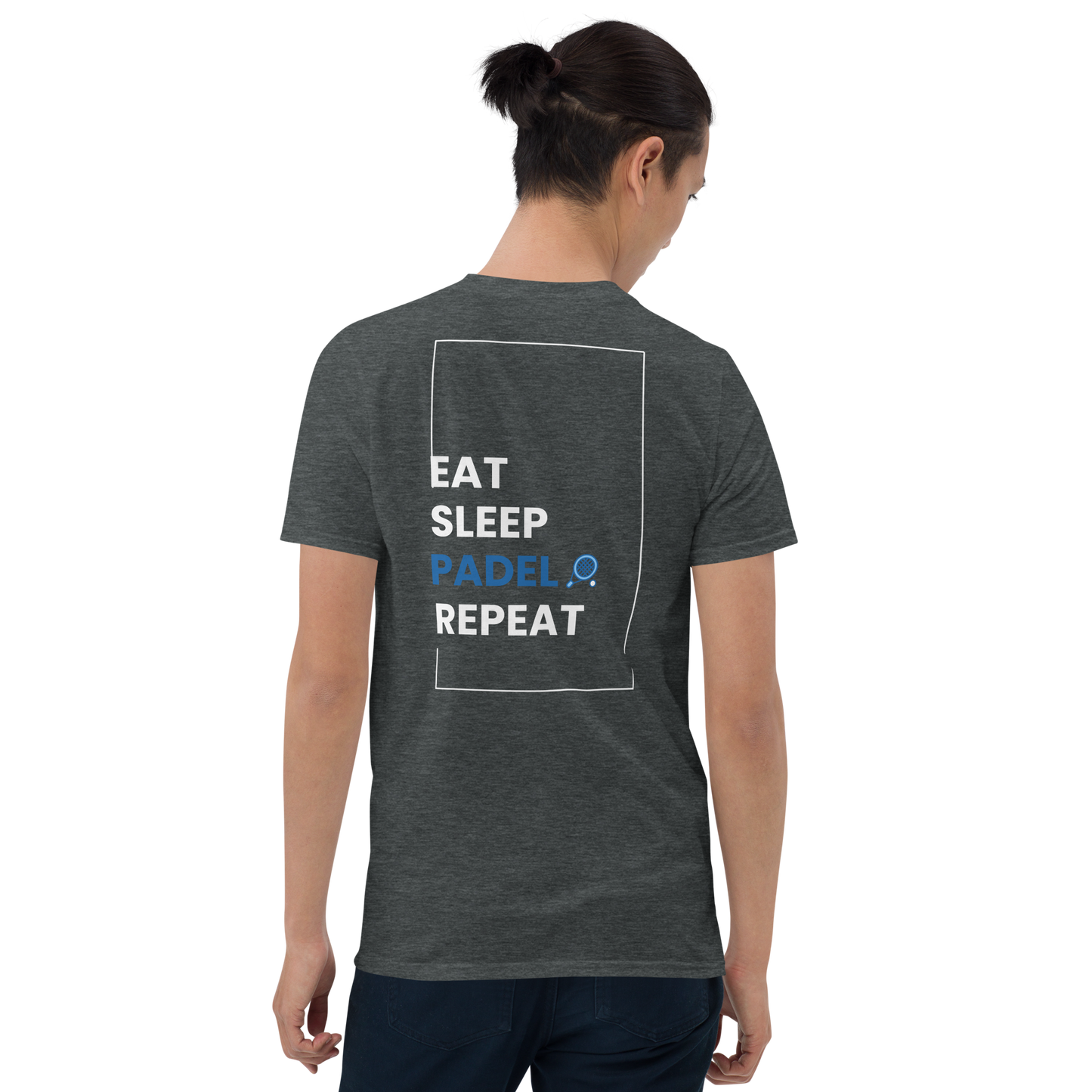 Padel All Day Unisex T-Shirt Dark Heather