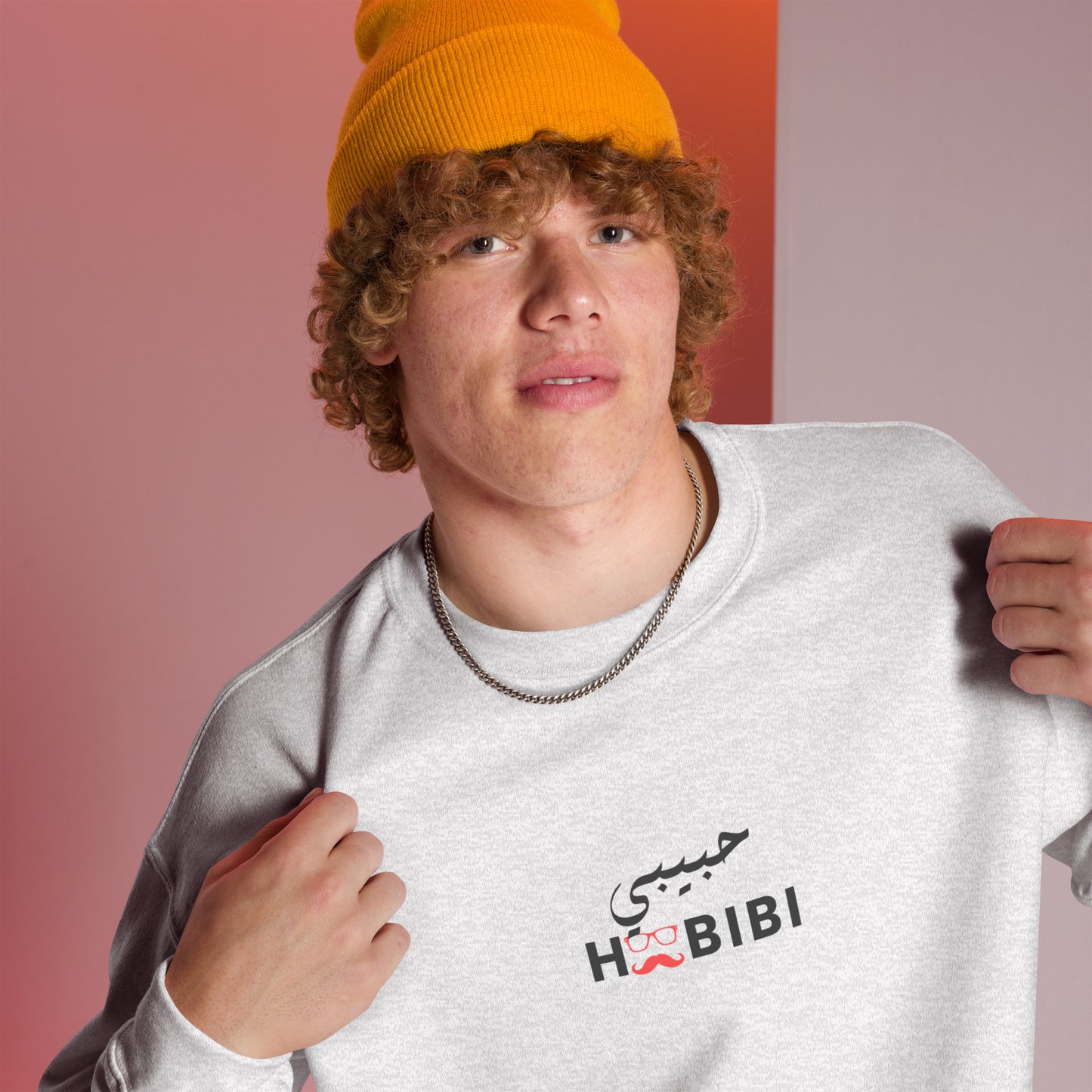 Habibi Arabic Male Sweatshirt