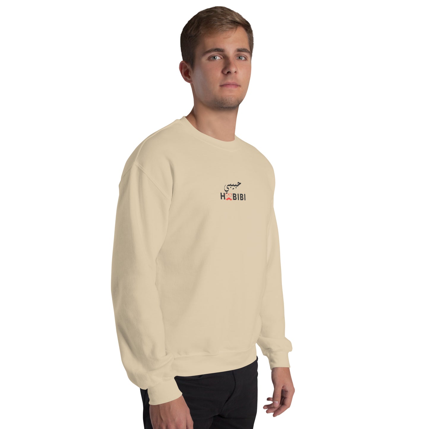 Habibi Arabic Male Sweatshirt Sand