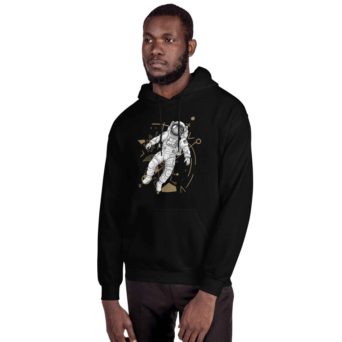 Cosmic Drift Astronaut Unisex Hoodie