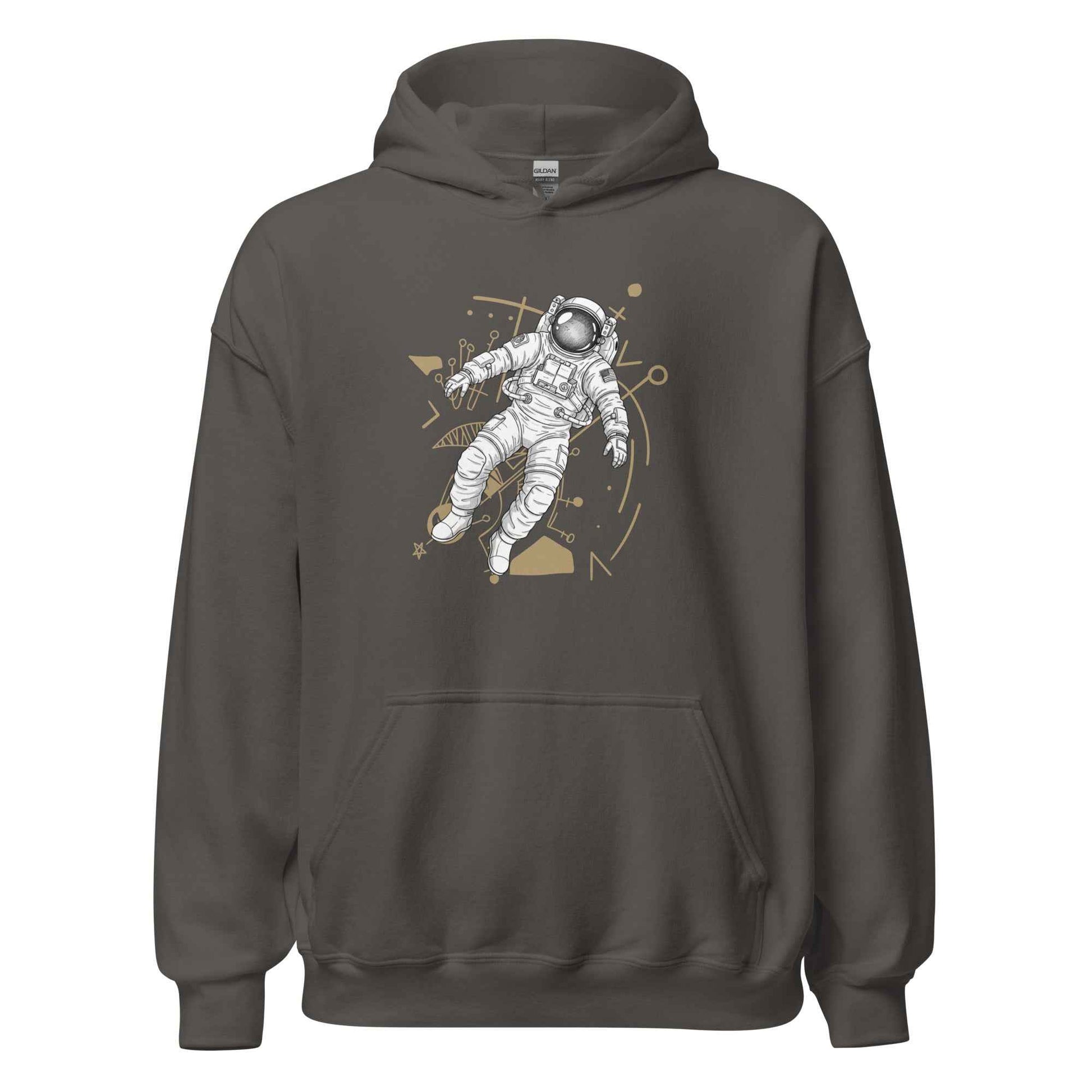 Cosmic Drift Astronaut Unisex Hoodie