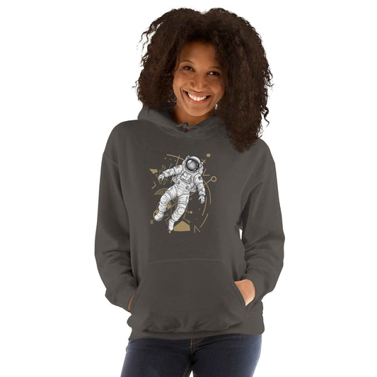 Cosmic Drift Astronaut Unisex Hoodie