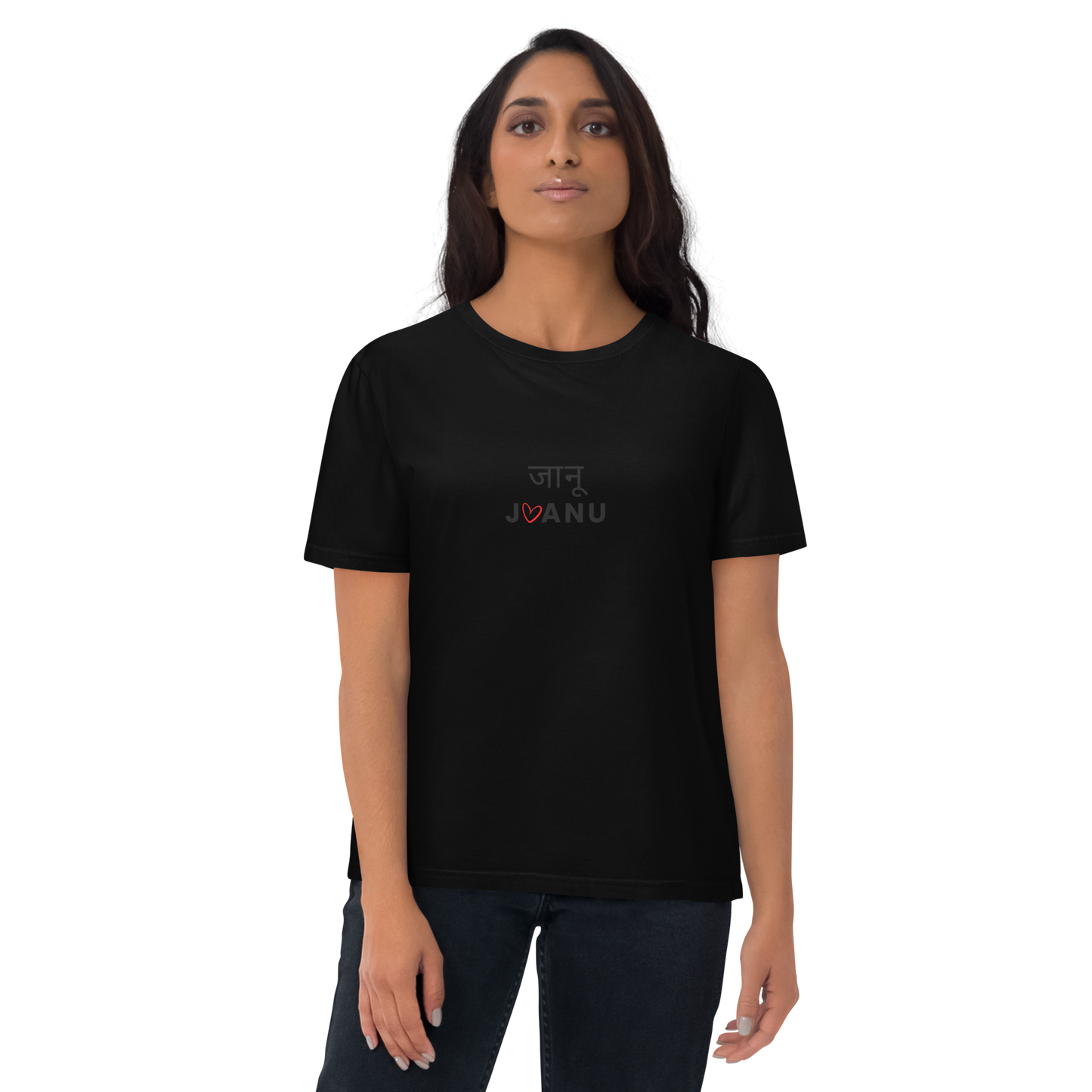 Jaanu Hindi T-shirt for Women - Organic Cotton T-Shirt
