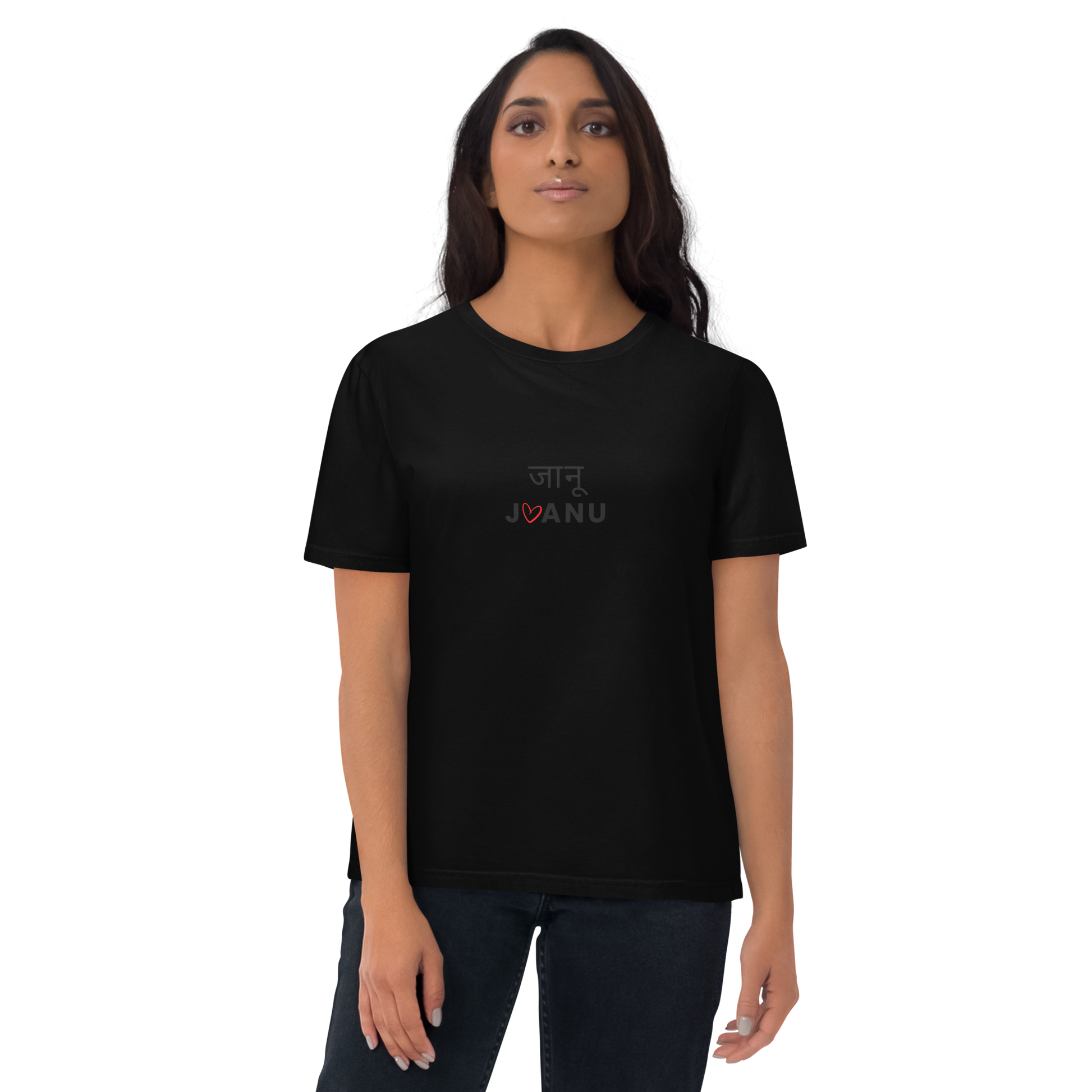 Jaanu Hindi T-shirt for Women - Organic Cotton T-Shirt
