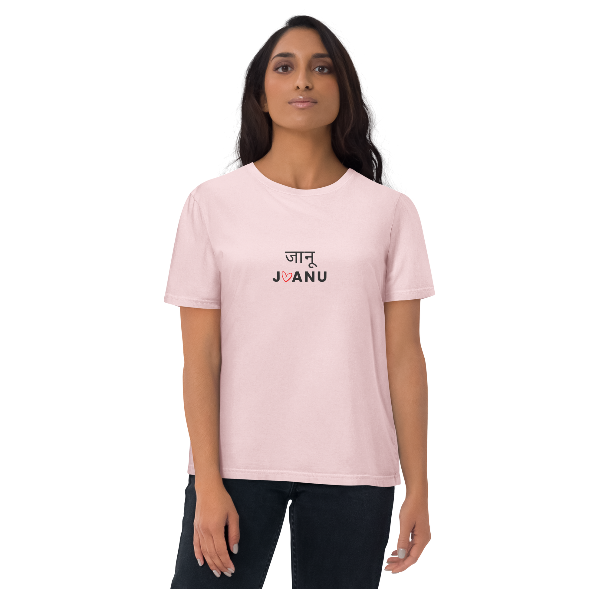 Jaanu Hindi T-shirt for Women - Organic Cotton T-Shirt