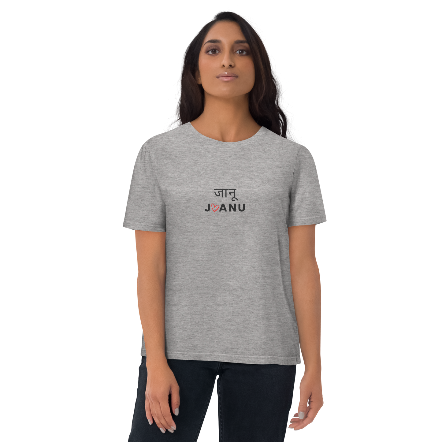 Jaanu Hindi T-shirt for Women - Organic Cotton T-Shirt