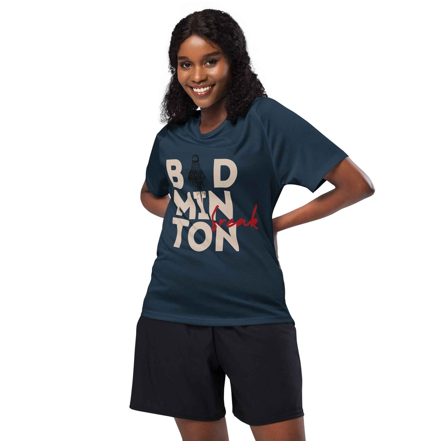 Shuttle Obsession Badminton Unisex Sports Jersey
