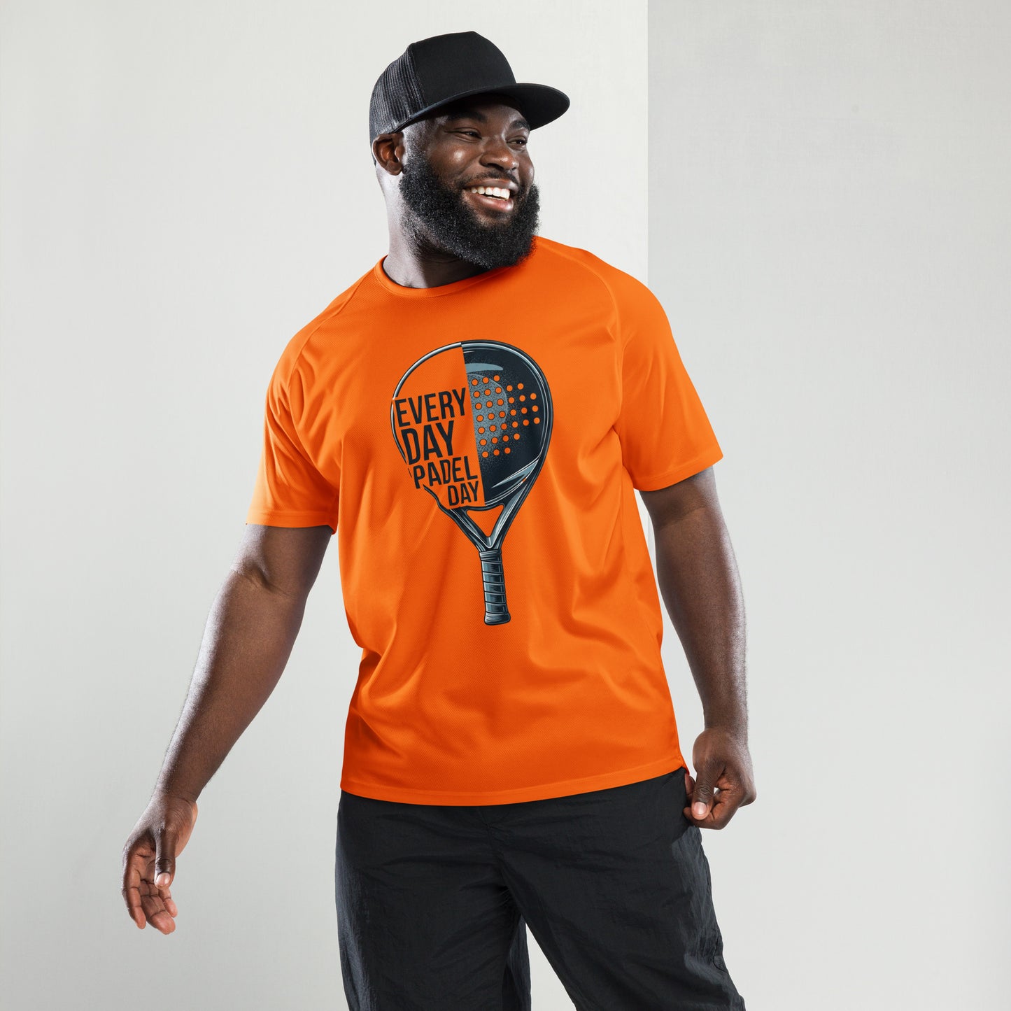 Padel Everyday Unisex Sports Jersey Neon Orange