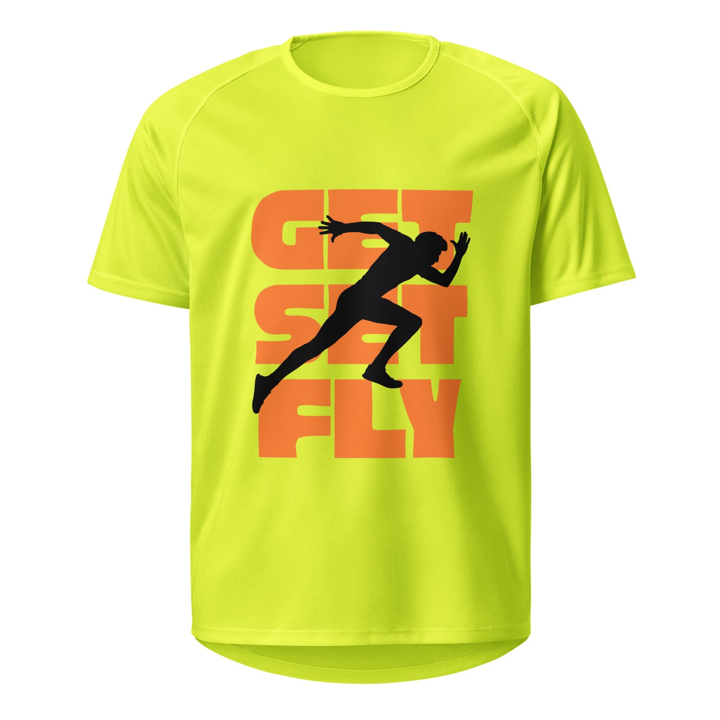 Flight Mode Engage Unisex Sports Jersey Neon Yellow