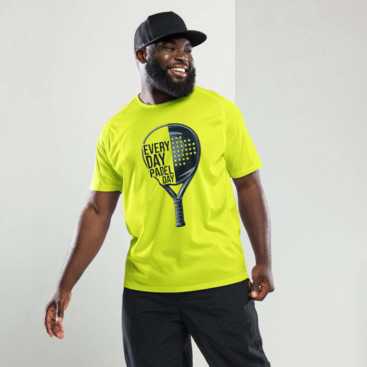Padel Everyday Unisex Sports Jersey Neon Yellow