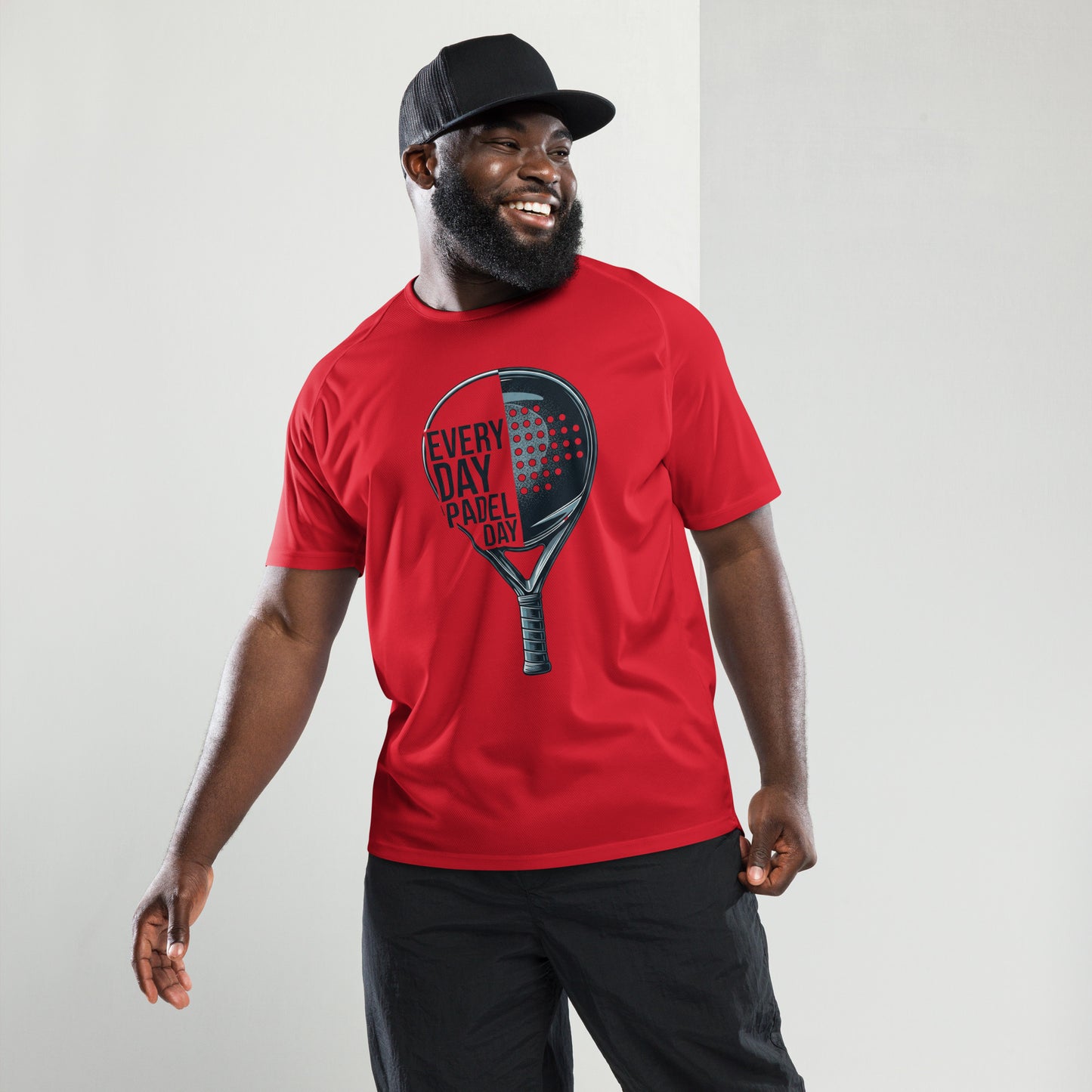 Padel Everyday Unisex Sports Jersey Red