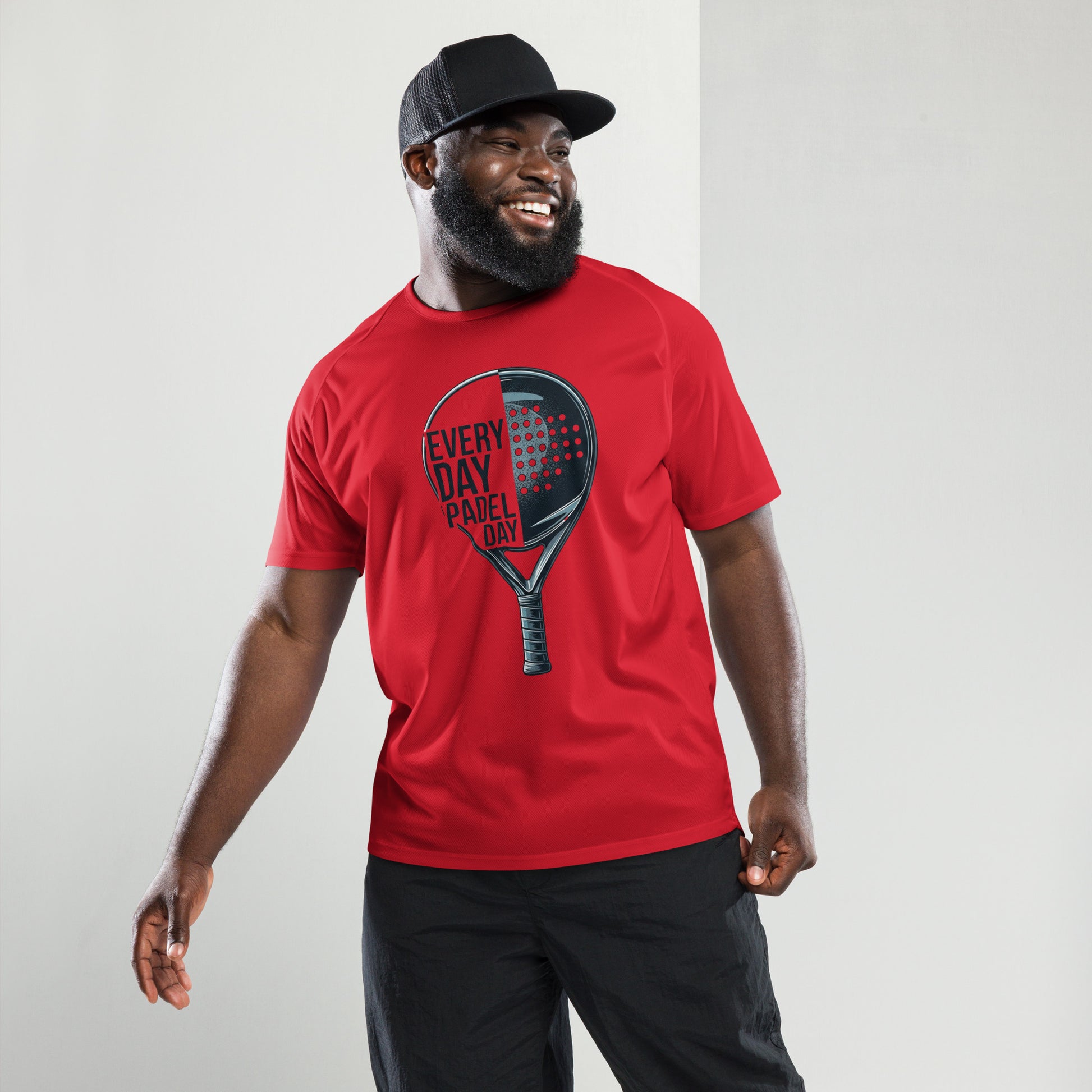 Padel Everyday Unisex Sports Jersey Red