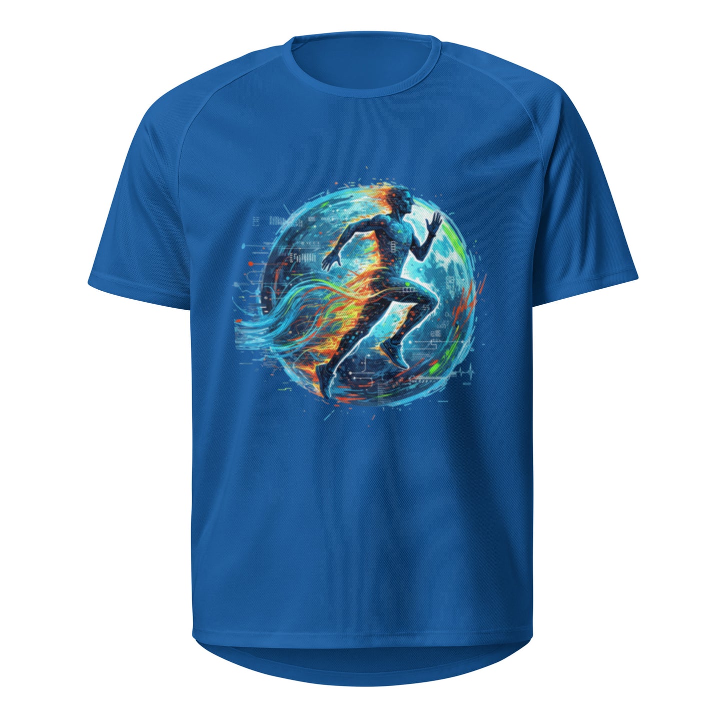 Quantum Sprint Unisex Sports Jersey Royal Blue