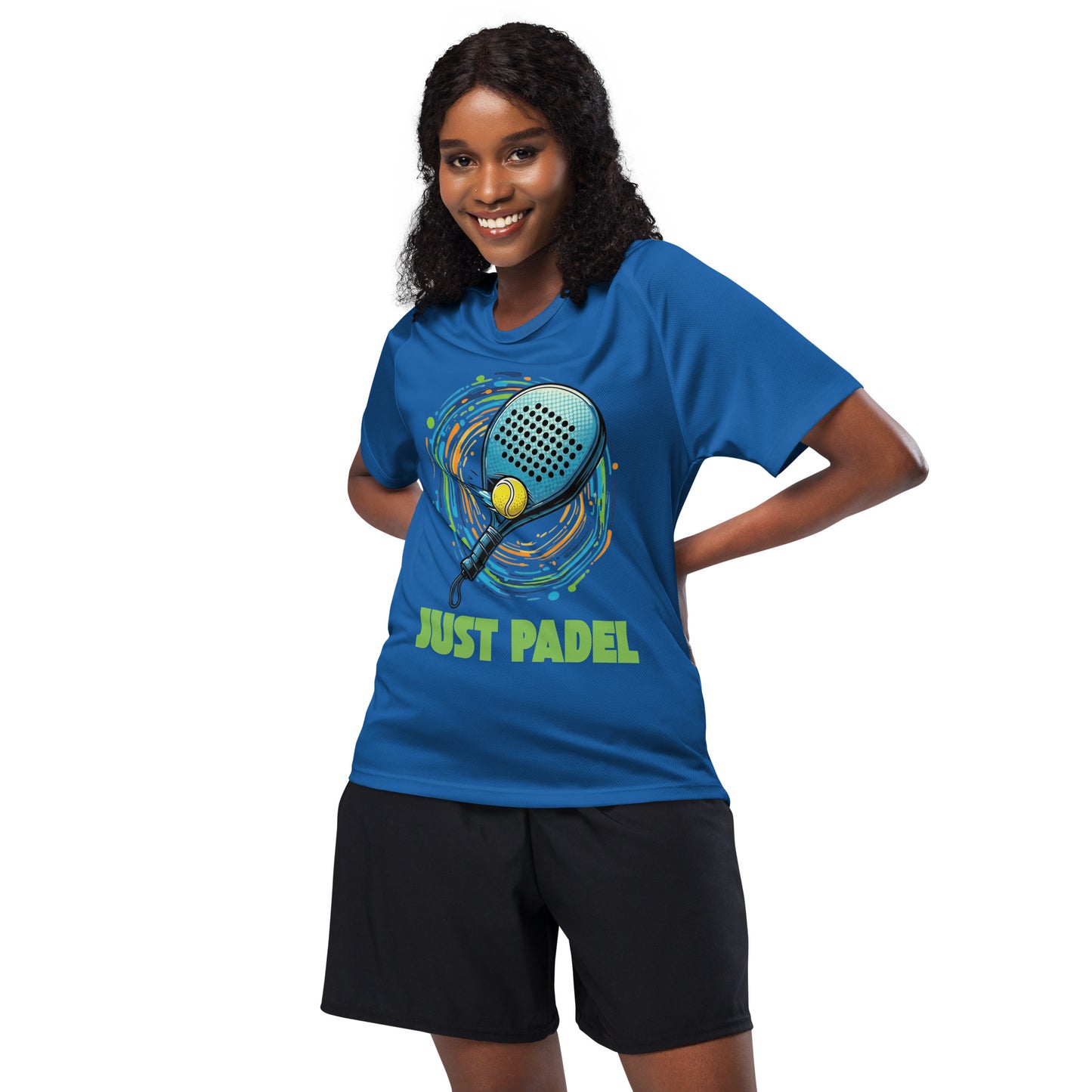 Just Padel Unisex Sports Jersey Royal Blue