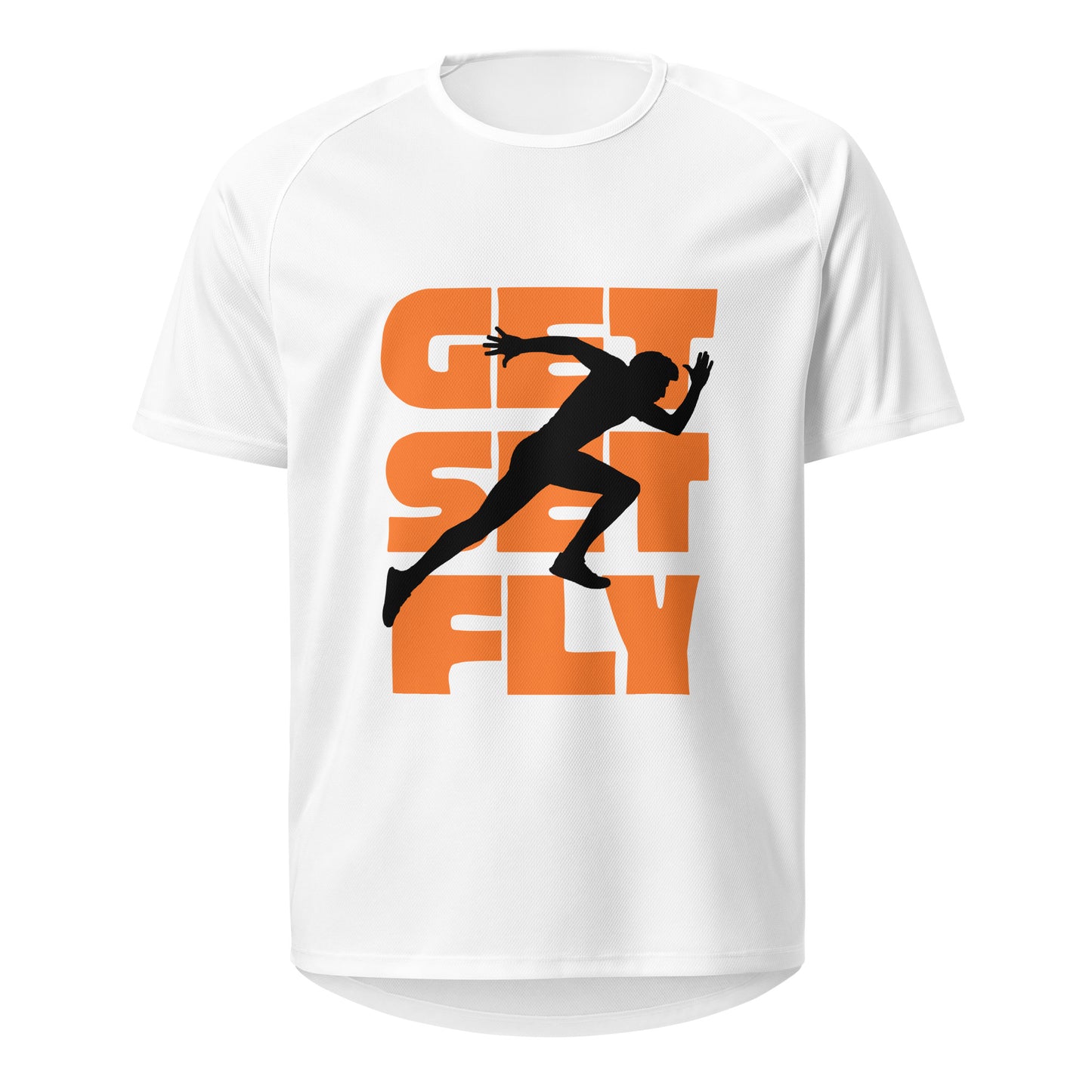 Flight Mode Engage Unisex Sports Jersey White