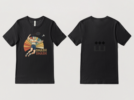 Retro Badminton T-Shirt