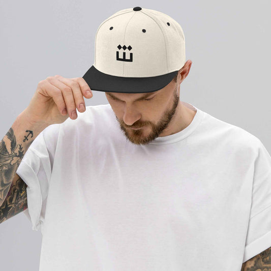 Sheeen Embroidered Snapback Hat