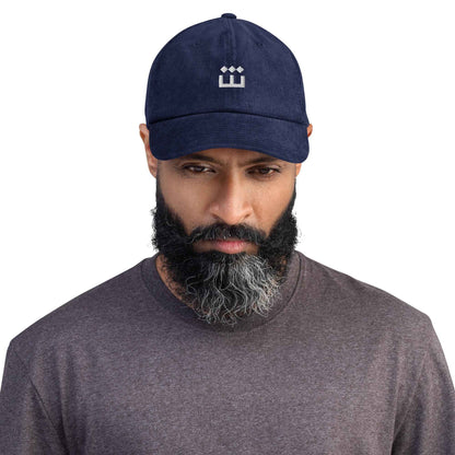 Sheeen Classic Embroidered Corduroy hat
