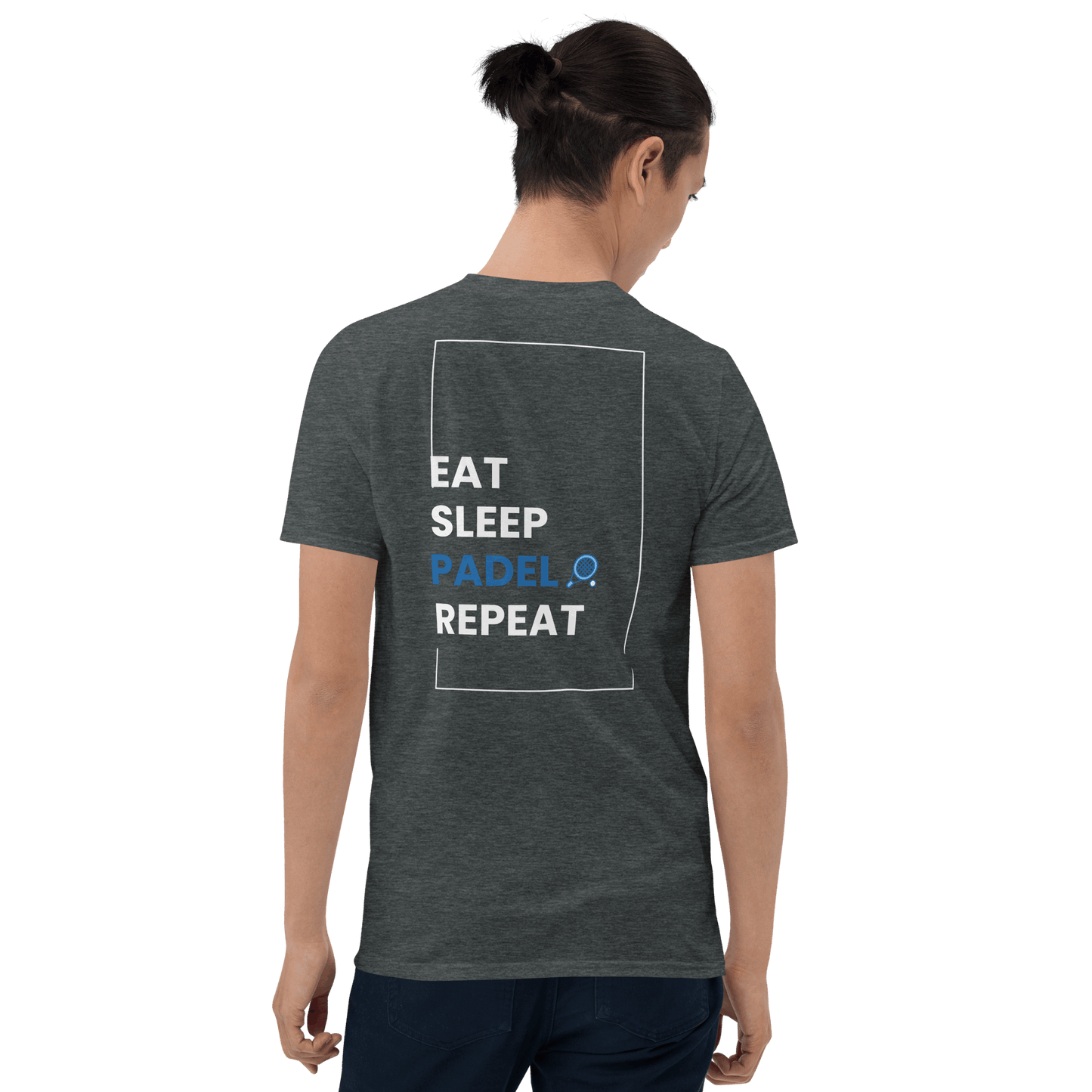 Padel All Day Unisex T-Shirt Dark Heather