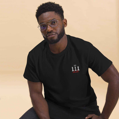 Shah-mat Embroidered Unisex T-Shirt