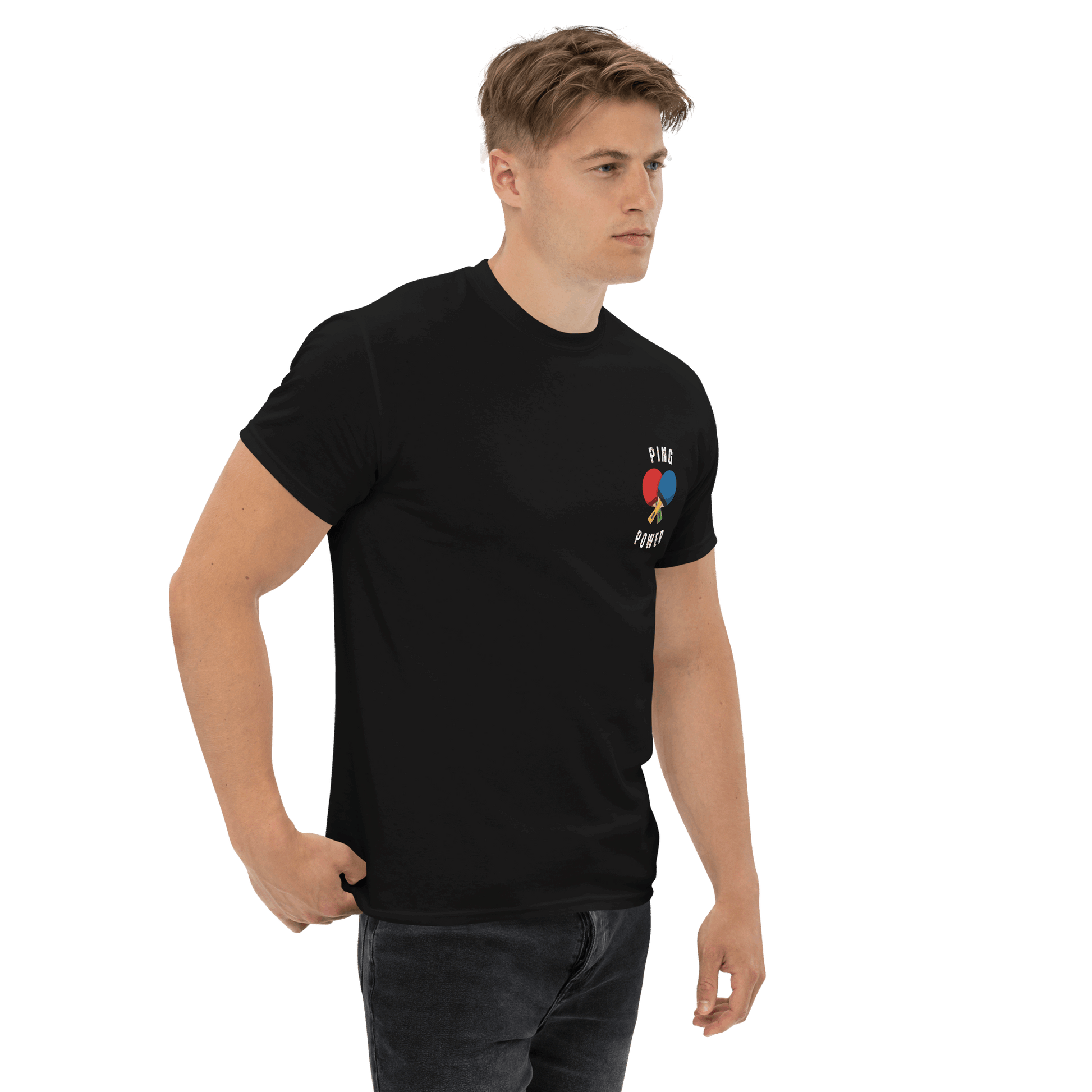 Ping Power - Table Tennis Unisex T-Shirt - Sheeen