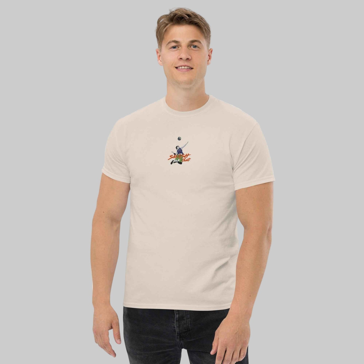 Volleyball Embroidered Unisex T-Shirt