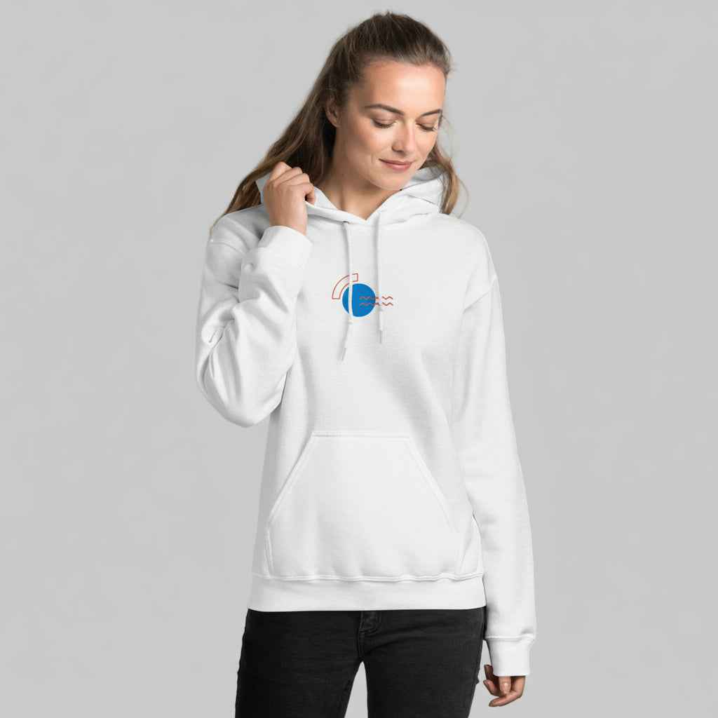 Urban Waveform Unisex Hoodie