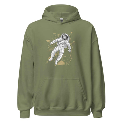 Cosmic Drift Astronaut Unisex Hoodie