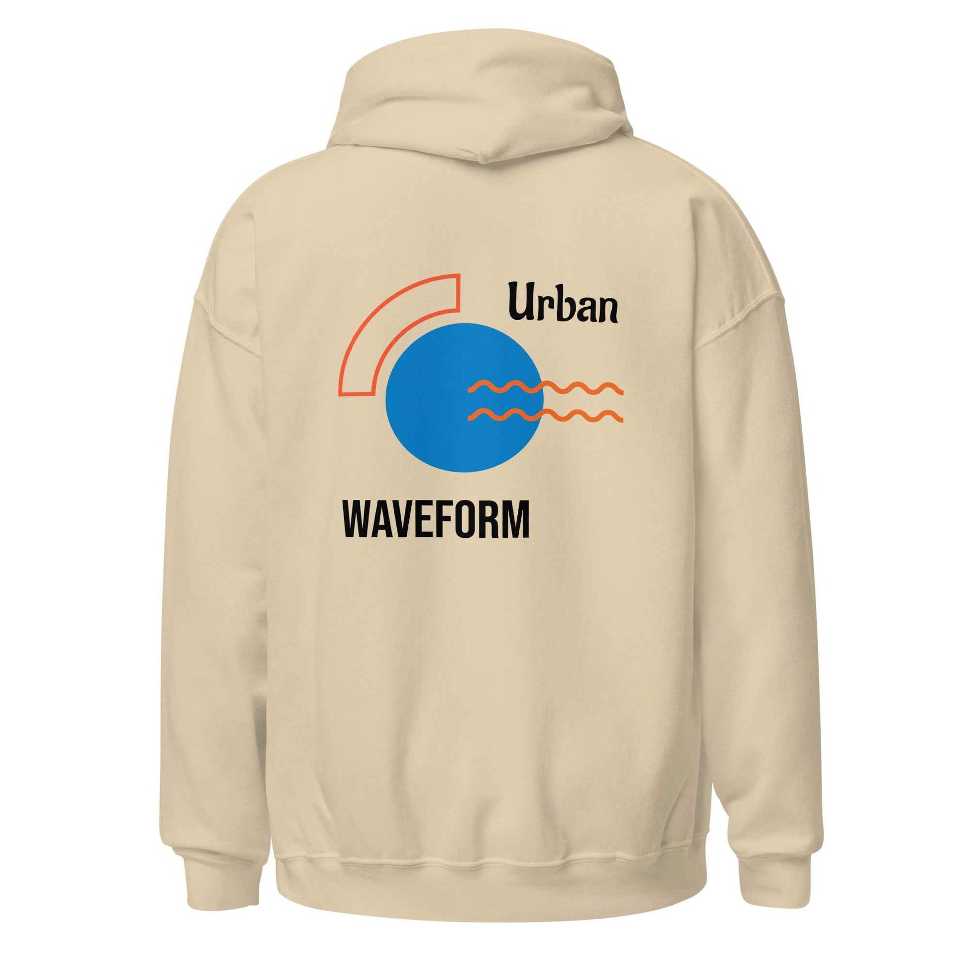 Urban Waveform Unisex Hoodie