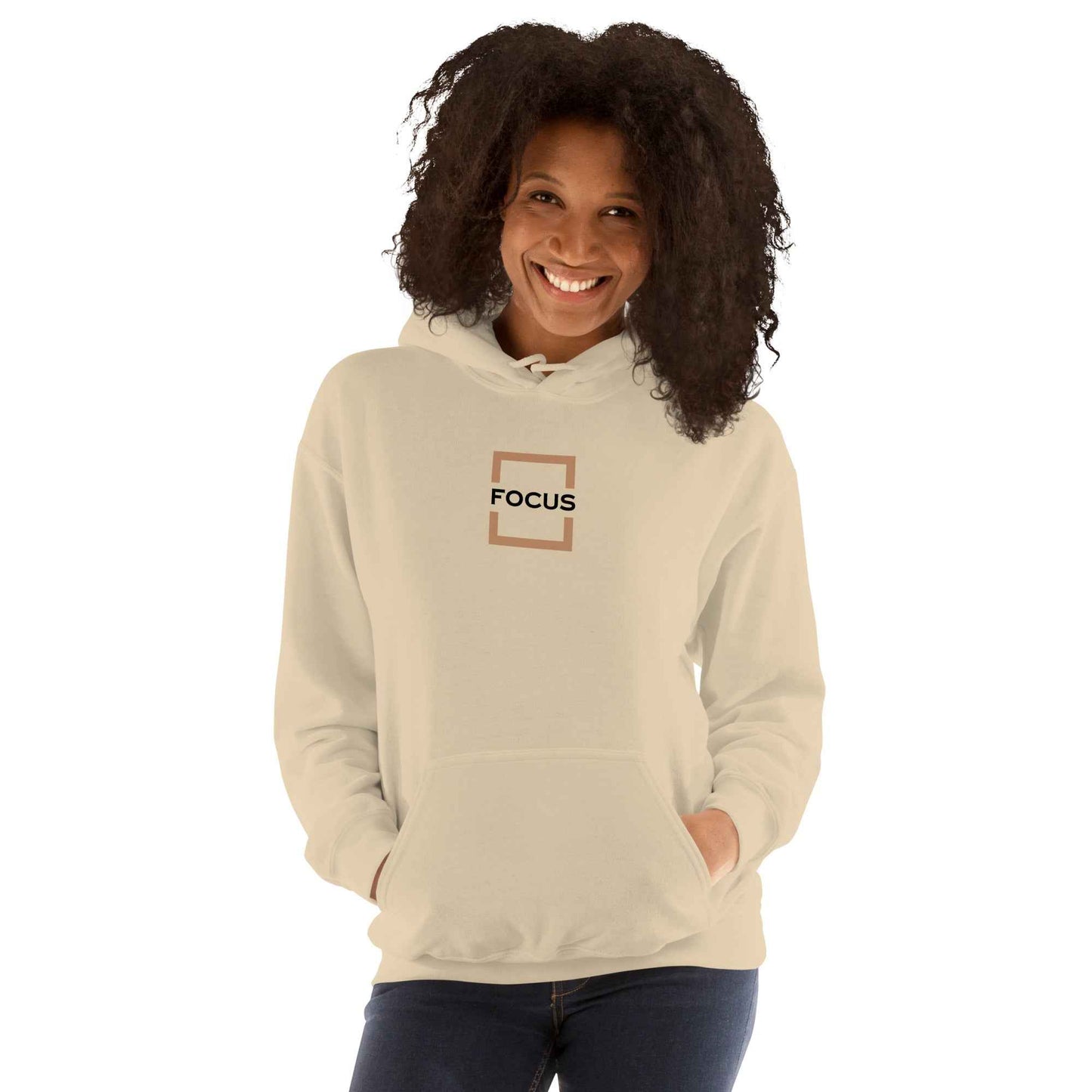 Focus Peeking Unisex Hoodie