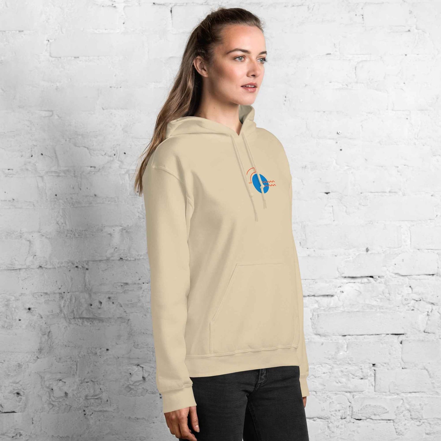 Urban Waveform Unisex Hoodie