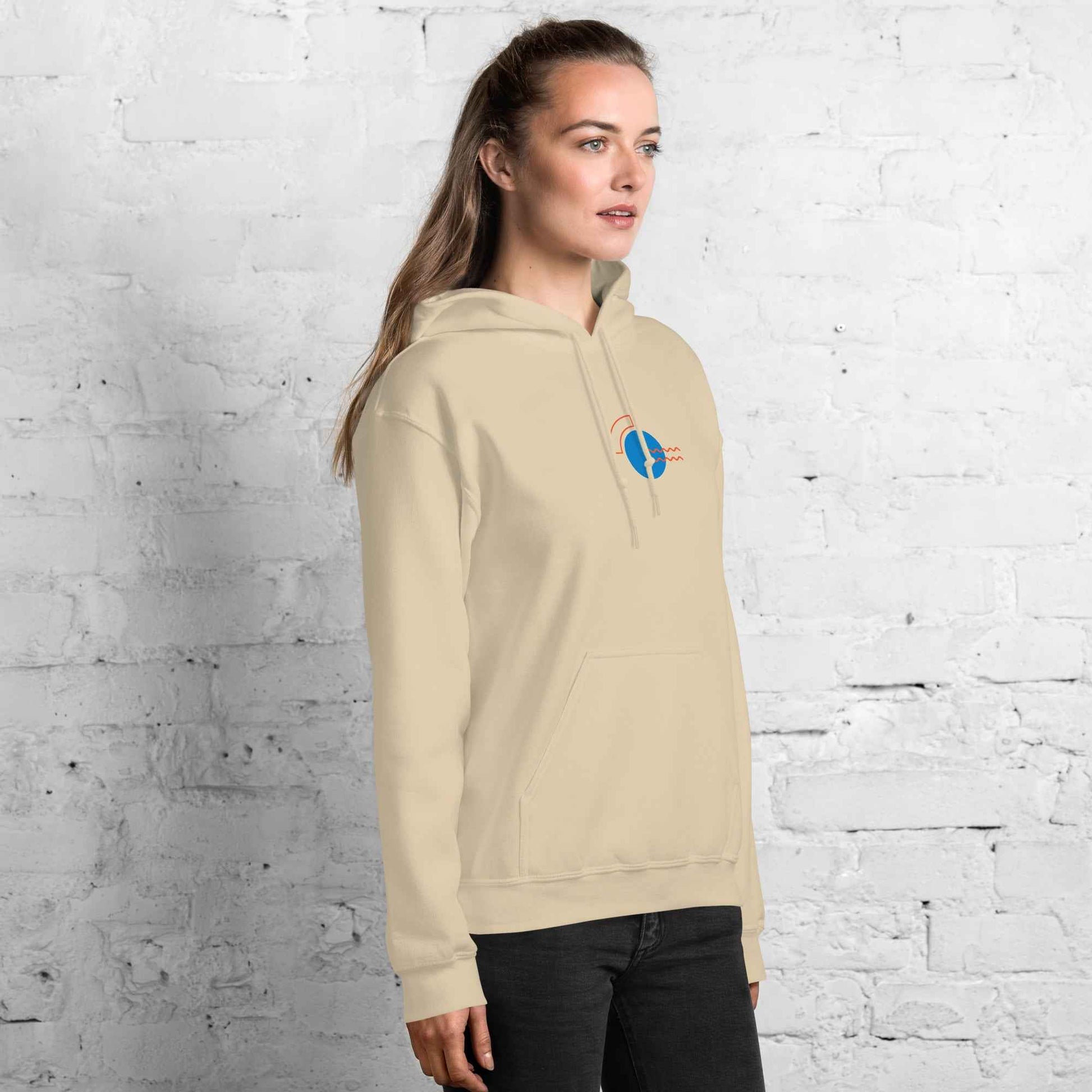 Urban Waveform Unisex Hoodie