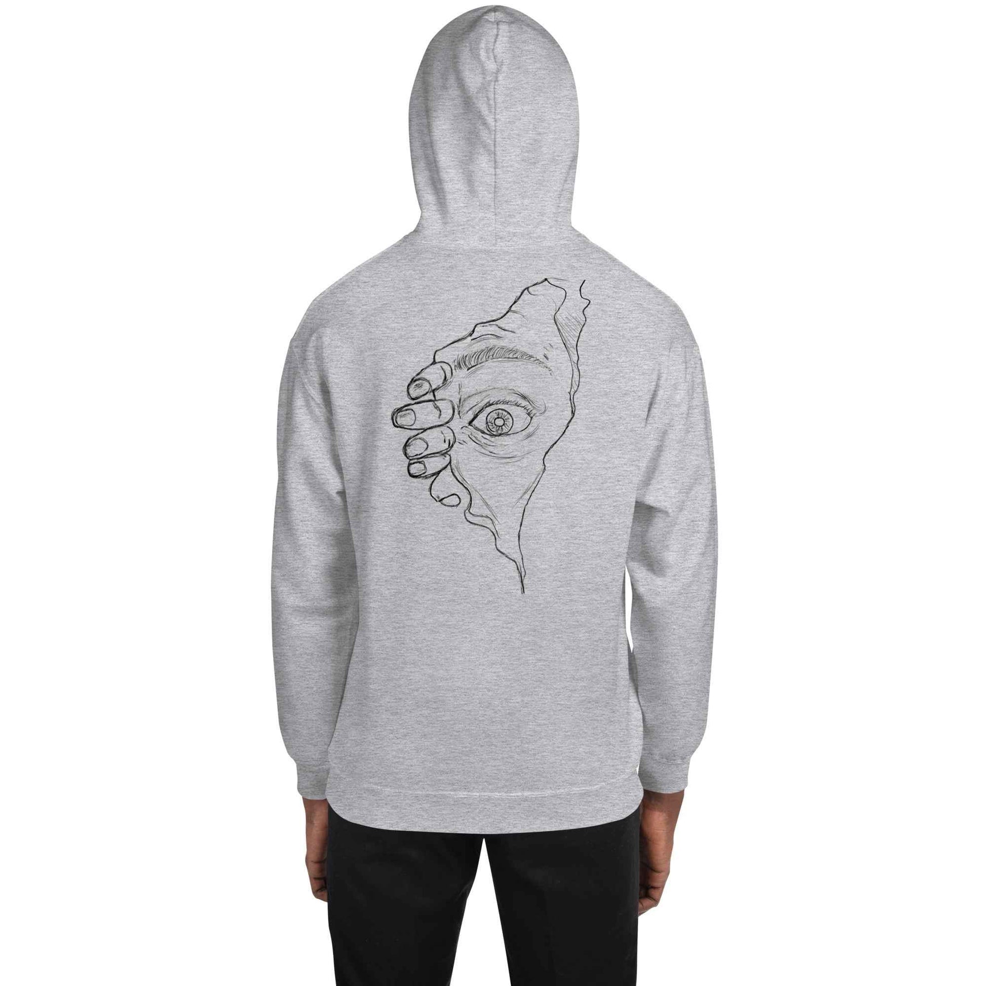 Focus Peeking Unisex Hoodie