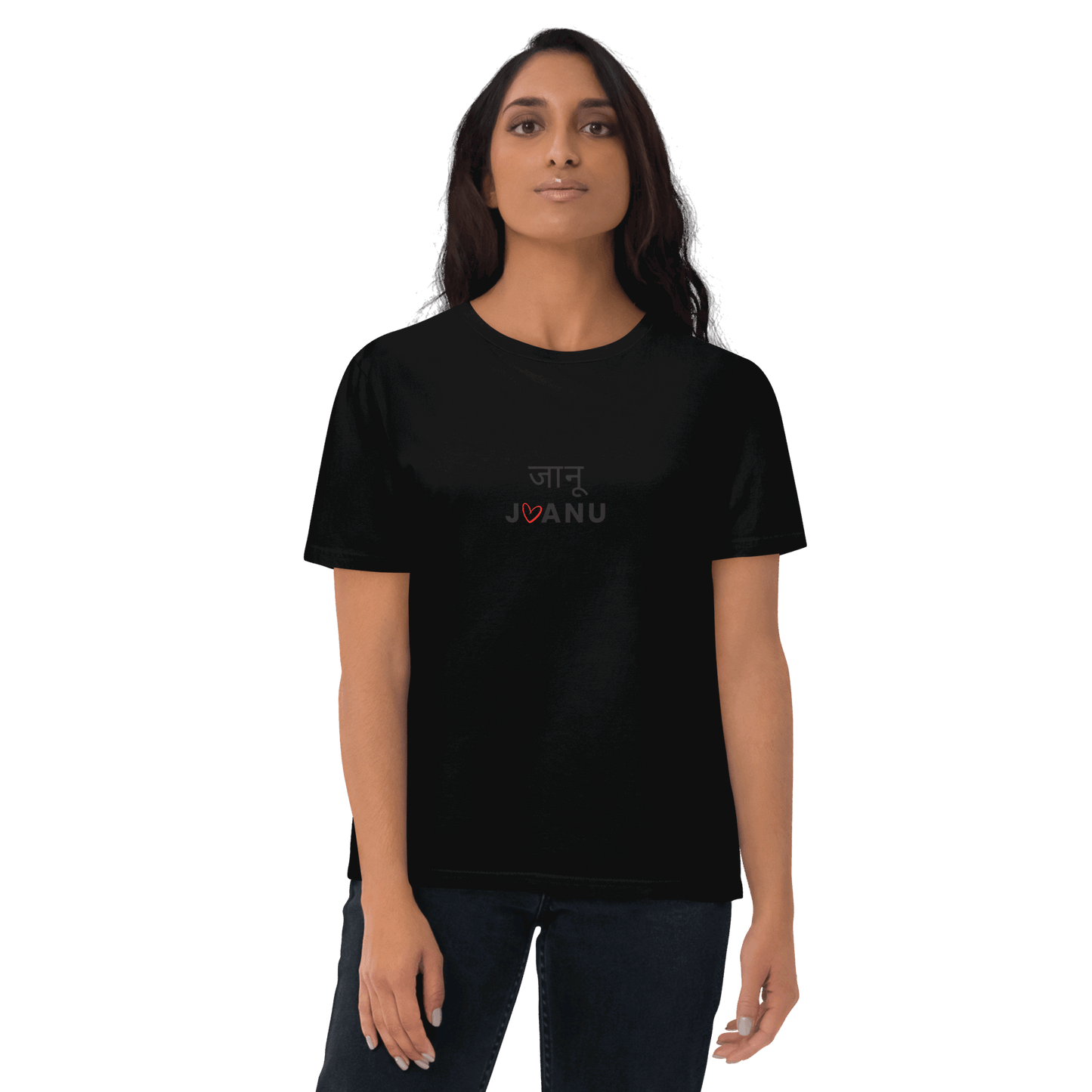 Jaanu Hindi T-shirt for Women - Organic Cotton T-Shirt