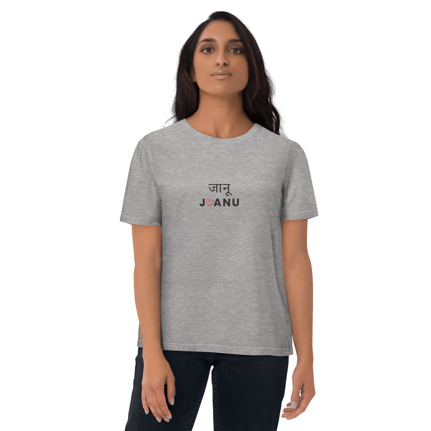 Jaanu Hindi T-shirt for Women - Organic Cotton T-Shirt