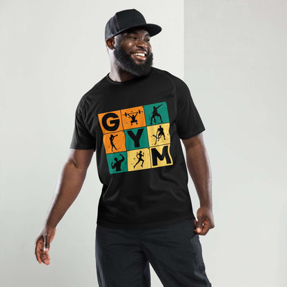 GYM Mode On Unisex Sports Jersey Black