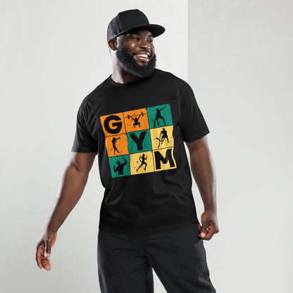GYM Mode On Unisex Sports Jersey Black