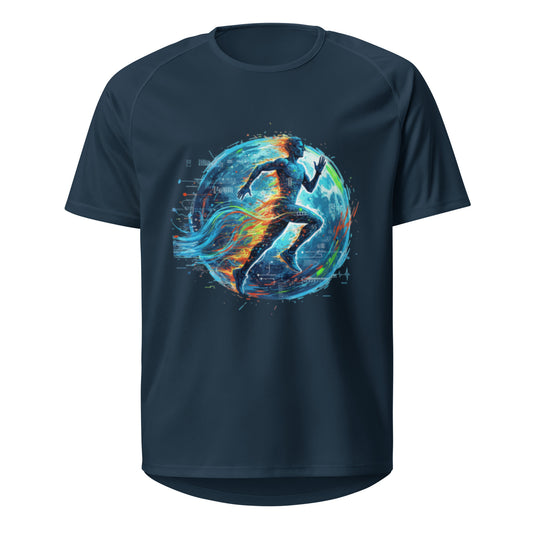 Quantum Sprint Unisex Sports Jersey French Navy