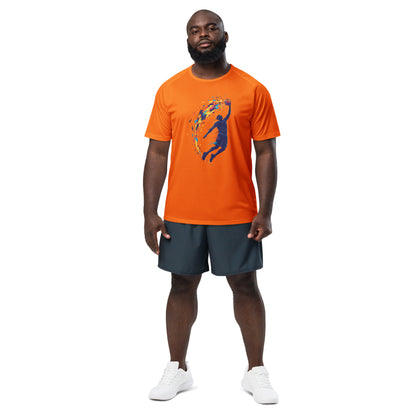 Splash Dunk Basketball Unisex Sports Jersey Neon Orange