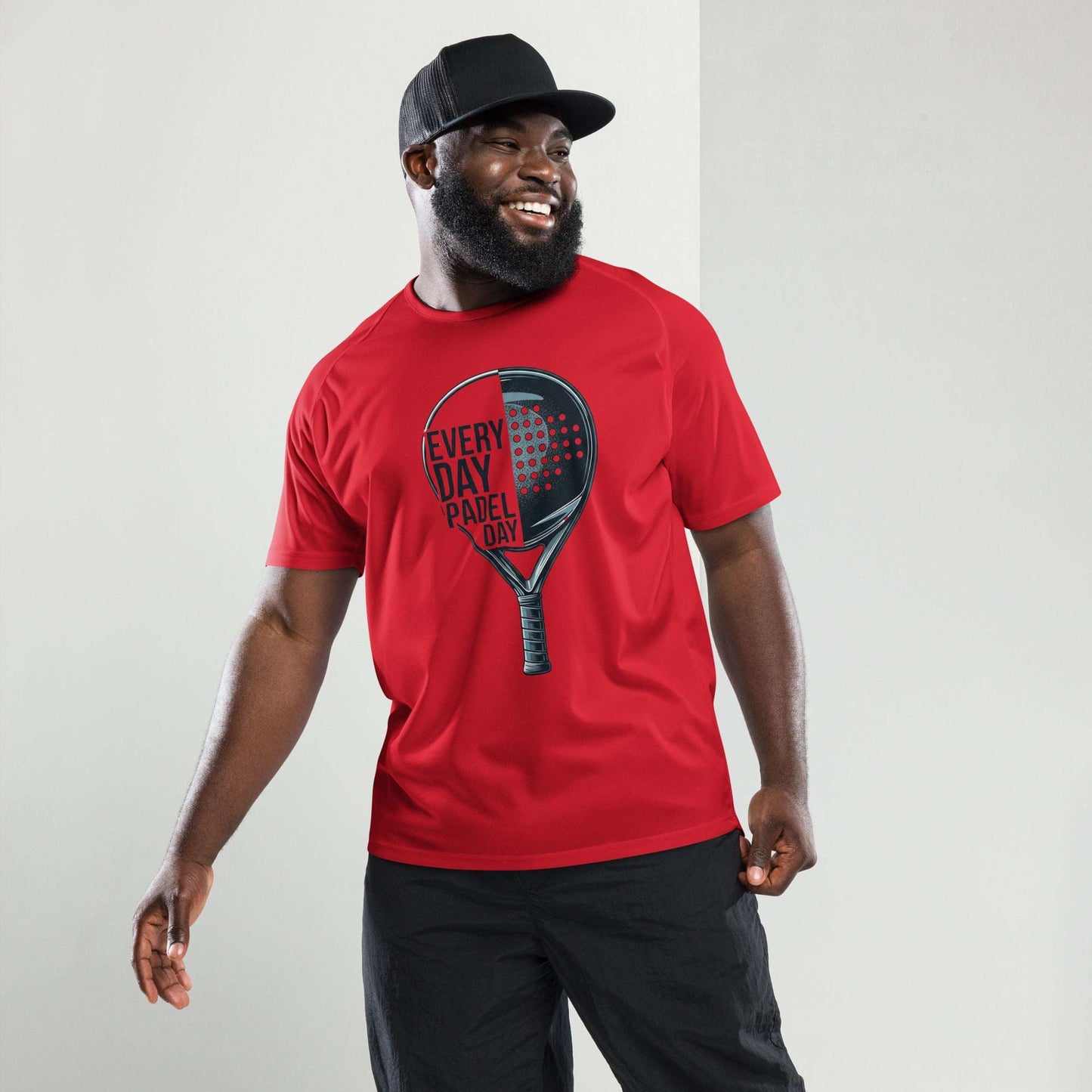 Padel Everyday Unisex Sports Jersey Red