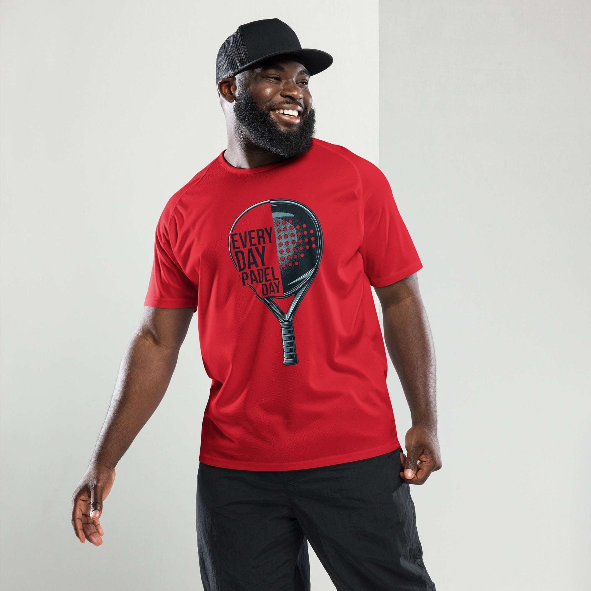 Padel Everyday Unisex Sports Jersey Red